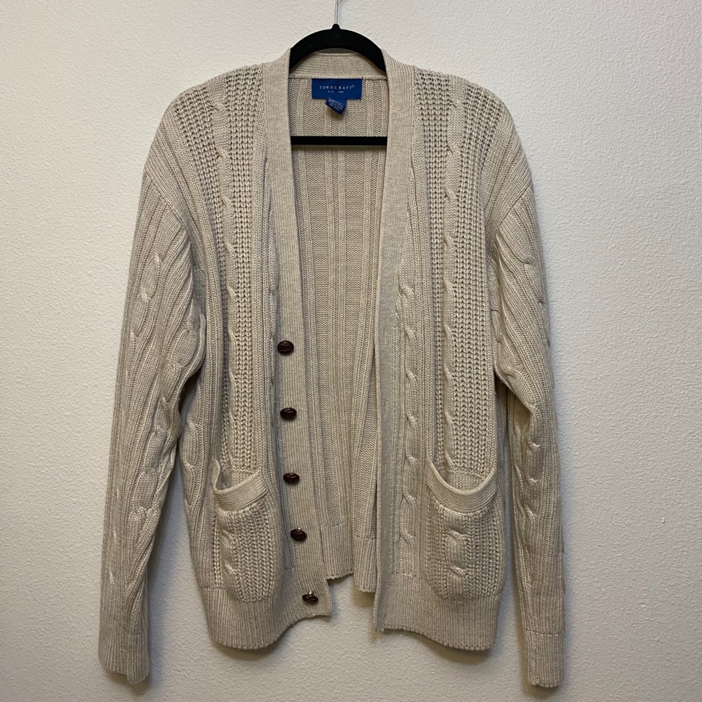 Beige cardigan. Perfect condition!